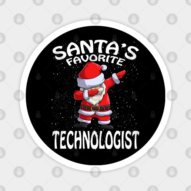 Santas Favorite Technologist Christmas Magnet by intelus